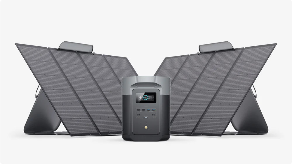 EcoFlow Delta Max (1600/2000) + 400W Portable Solar Panel(s)