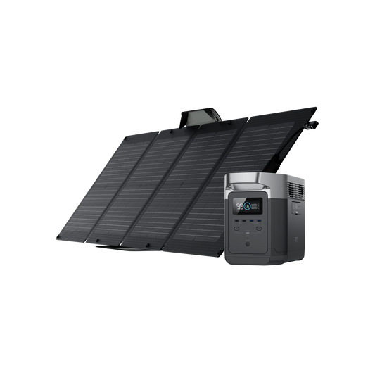 EcoFlow Delta 1000 + 110W - 220W Portable Solar Panel(s)