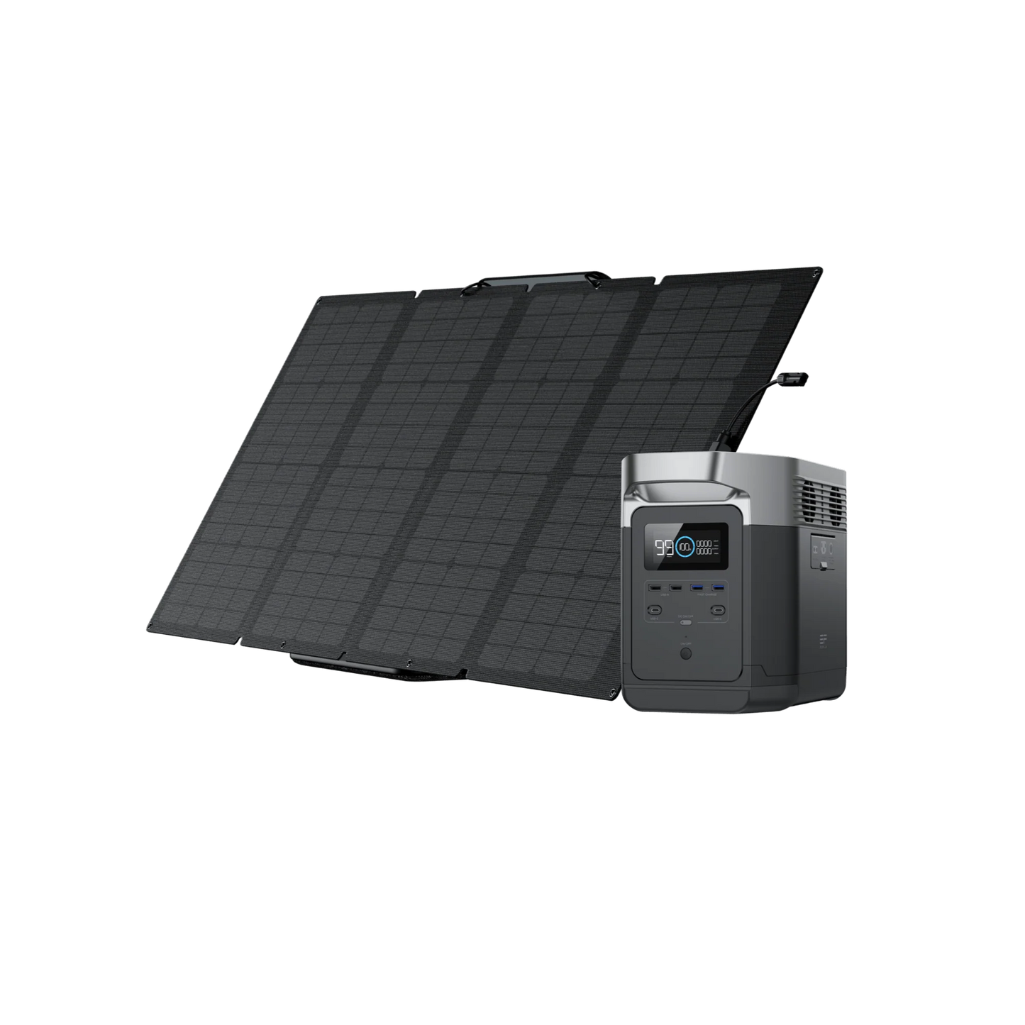 EcoFlow Delta Series + 160W Portable Solar Panel(s)