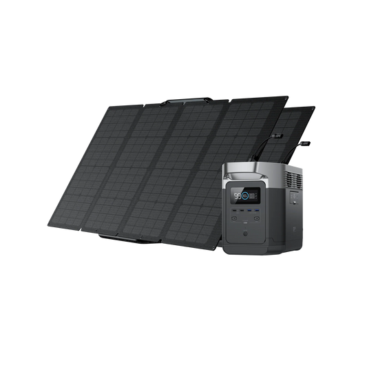 EcoFlow Delta Series + 160W Portable Solar Panel(s)