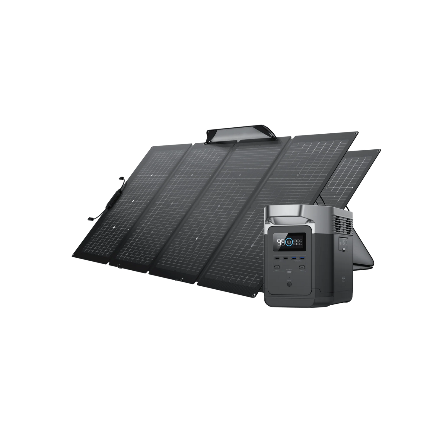 EcoFlow Delta 1300 + 110W - 220W Portable Solar Panel(s)