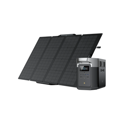 EcoFlow Delta Max (1600/2000) + 160W Portable Solar Panel(s)