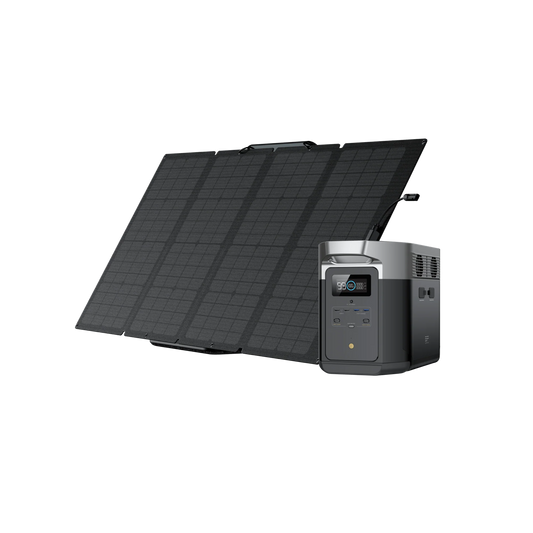 EcoFlow Delta Max (1600/2000) + 160W Portable Solar Panel(s)