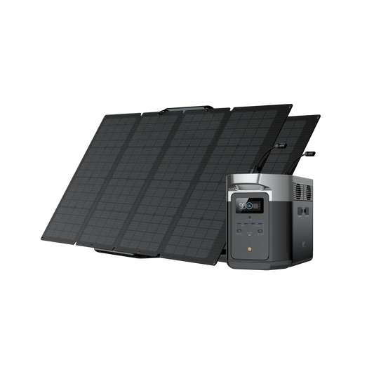 EcoFlow Delta Max (1600/2000) + 160W Portable Solar Panel(s)