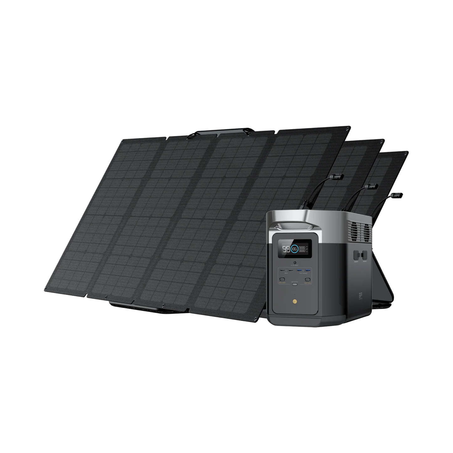 EcoFlow Delta Max (1600/2000) + 160W Portable Solar Panel(s)