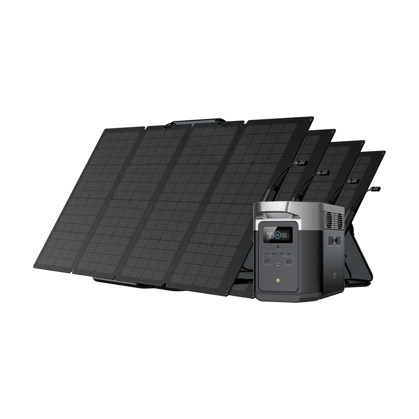 EcoFlow Delta Max (1600/2000) + 160W Portable Solar Panel(s)