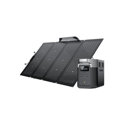 EcoFlow Delta Max (1600/2000) + 220W Portable Solar Panel(s)