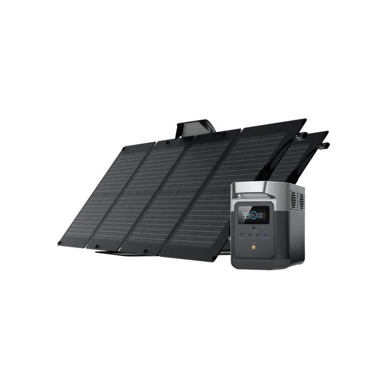 EcoFlow Delta Mini + 110W Portable Solar Panel(s)