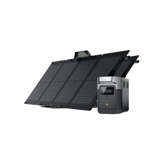 EcoFlow Delta Mini + 110W Portable Solar Panel(s)