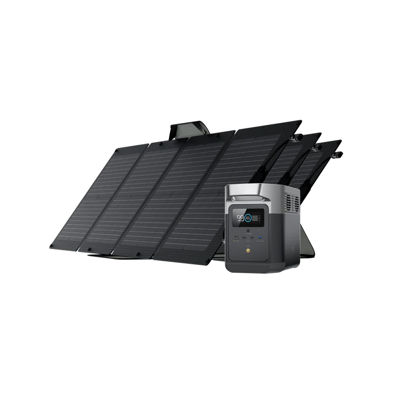 EcoFlow Delta Mini + 110W Portable Solar Panel(s)