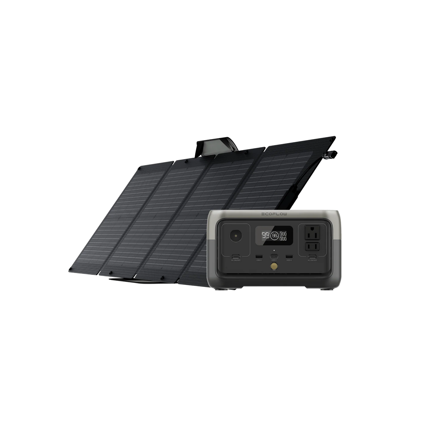 EcoFlow River 2 + 110W Portable Solar Panel