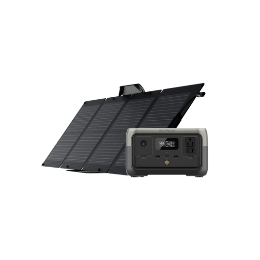 EcoFlow River 2 + 110W Portable Solar Panel