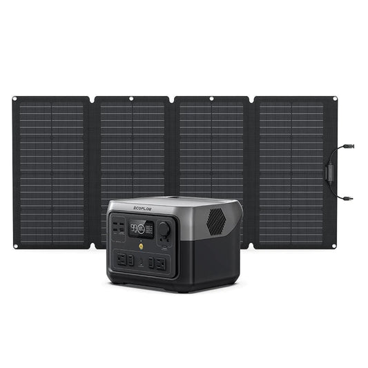 EcoFlow River 2 Max + 160W Portable Solar Panel