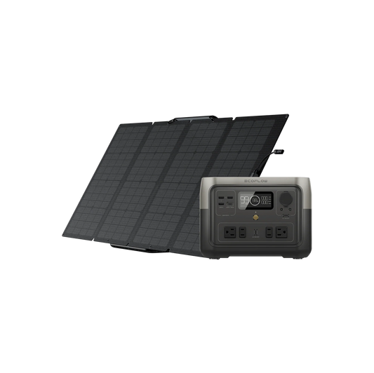 EcoFlow River 2 Max + 160W Portable Solar Panel