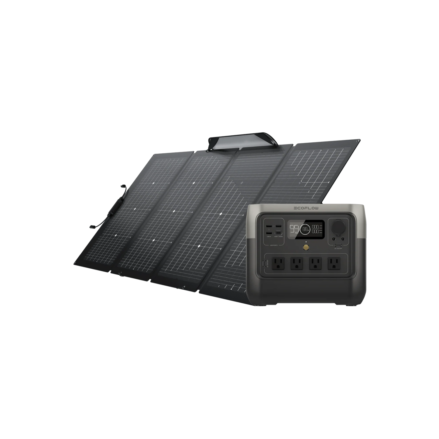 EcoFlow River 2 Pro + Portable Solar Panel(s)