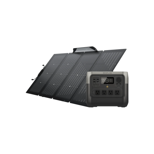 EcoFlow River 2 Pro + Portable Solar Panel(s)