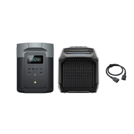 EcoFlow WAVE 2 Air Conditioner + DELTA 2 MAX