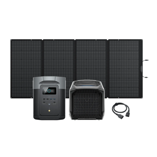 EcoFlow WAVE 2 Air Conditioner + DELTA 2 MAX