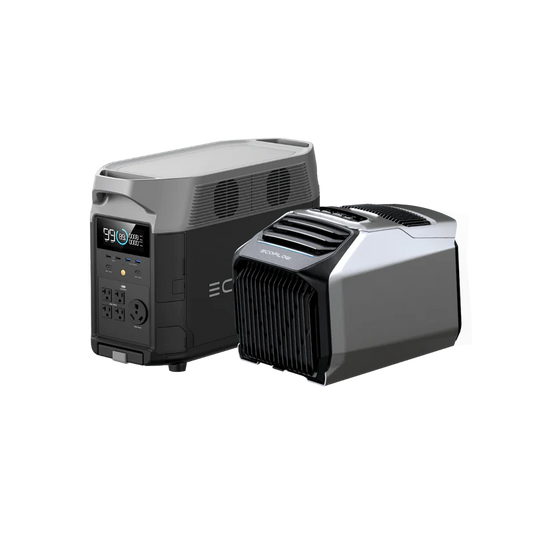 EcoFlow WAVE 2 Air Conditioner + Delta Pro + XT150 + Adapter