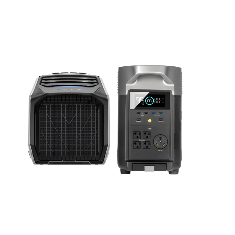 EcoFlow WAVE 2 Air Conditioner + Delta Pro + XT150 + Adapter