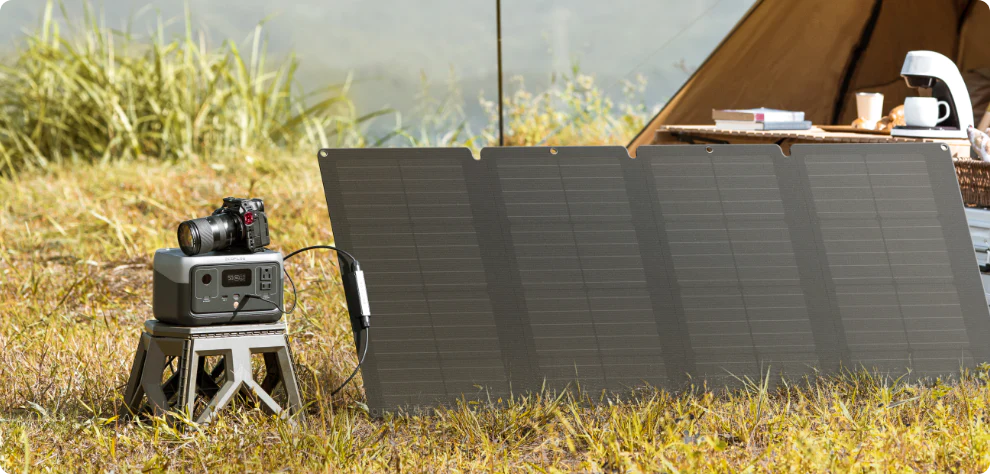 EcoFlow River 2 + 110W Portable Solar Panel